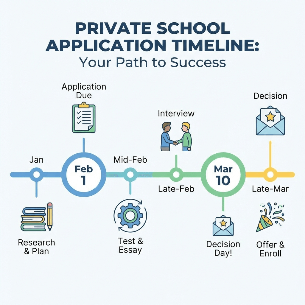 San Diego Private High School Application Timeline and Rolling Admissions Guide